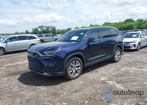 2025 Toyota Grand Highlander Limited z USA, uszkodzony, nr VIN 5TDAAAB53SS077851